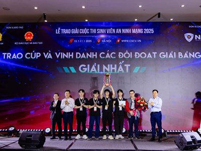 CHUNG KHẢO CUỘC THI SINH VIÊN AN NINH MẠNG 2025: CHIẾN THẮNG CỦA PTIT VÀ UIT