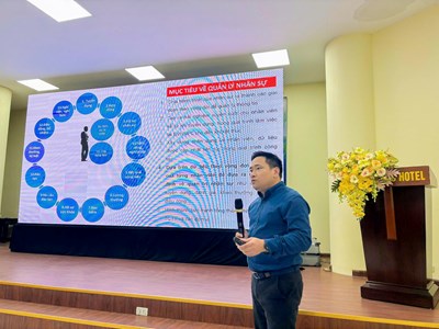 QUY TỤ 263 LÃNH ĐẠO CẤP 4 TẠI KHÓA ĐÀO TẠO CHUYÊN SÂU: TRIỂN KHAI CÁC ỨNG DỤNG /PHẦN MỀM TRONG CÔNG TÁC CHUYỂN ĐỔI SỐ TẠI TỔNG CÔNG TY