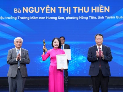 Từ lớp học ở Tuyên Quang, cô giáo mầm non “gieo mầm” chuyển đổi số
